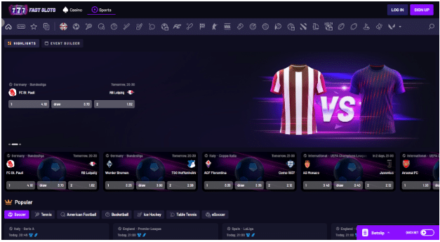 fast slots sports